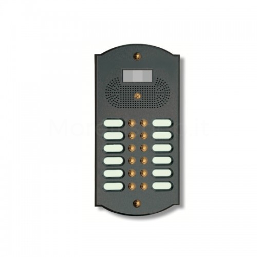 PUSH BUTTON PANEL FOR VIDEO INTERCOM 12 NAMES MOD....