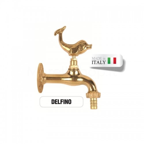Brass Butterfly Faucet with DELFINO Knob - Morelli