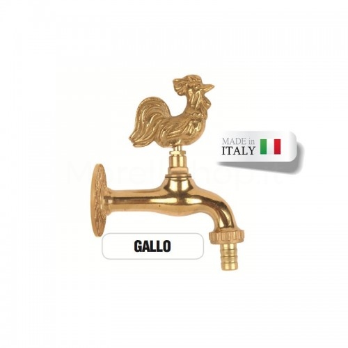 Brass Butterfly Faucet with GALLO Knob - Morelli