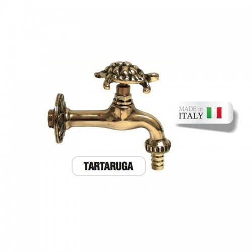 Brass Butterfly Faucet with TARTARUGA Knob - Morelli