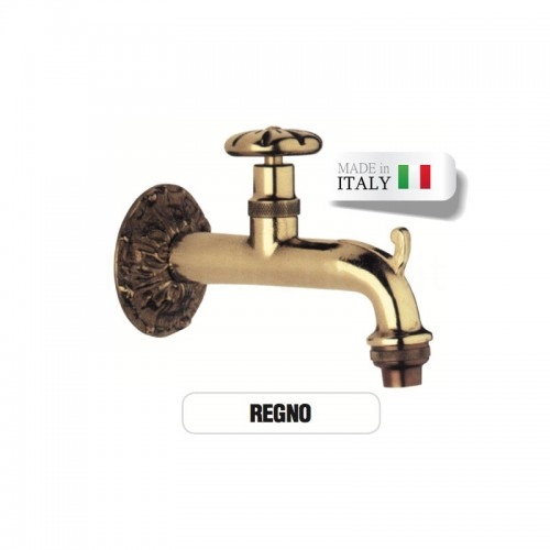 Brass Faucet Mod. REGNO with Morelli Hose Connector