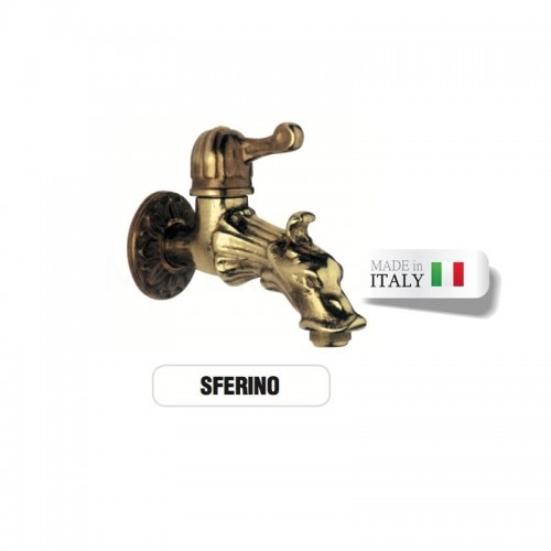 Brass Faucet Mod. SFERINO with Morelli Hose Connector