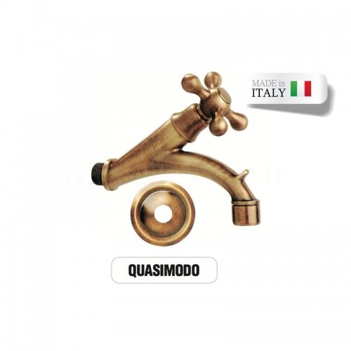 Brass Faucet Mod. QUASIMODO with Morelli Hose Connector