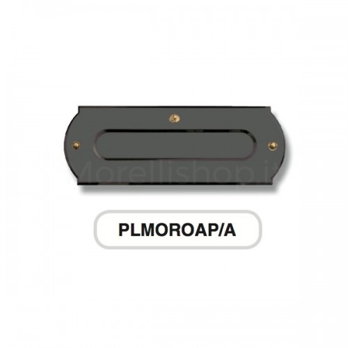 Buttonhole for mailbox anthracite Mod. PLMOROAP/A Morelli