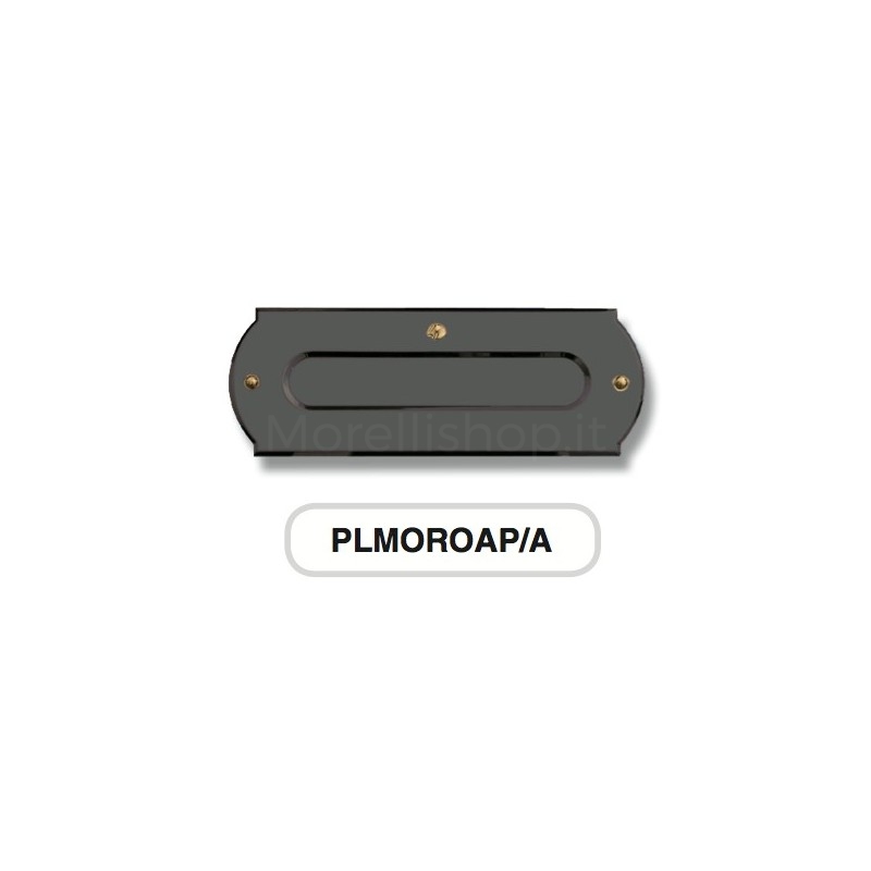 Asola per cassetta postale antracite Mod. PLMOROAP/A Morelli