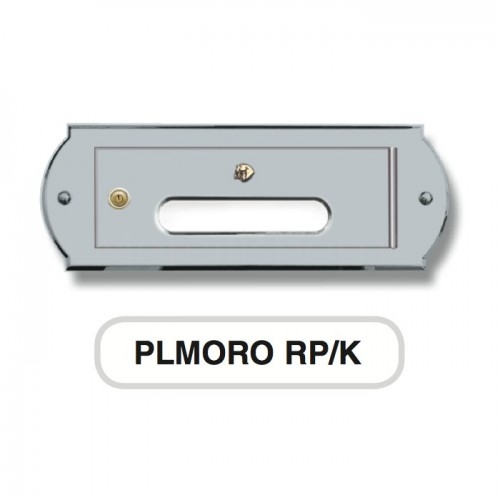 Withdrawal door for mailbox chrome-plated Mod. PLMORORP/K...