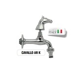 Butterfly Faucet - Chrome-plated CAVALLO knob on brass base Morelli