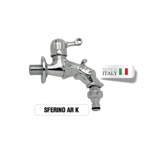 SFERINO polished chrome faucet with Morelli quick coupler